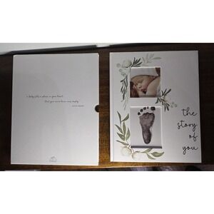 Baby Memory Book for Modern Minimalists - Monthly Milestone Keepsake Journal